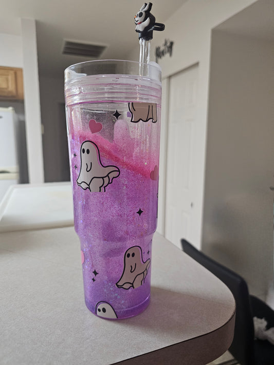 Pink & Purple ghost butt